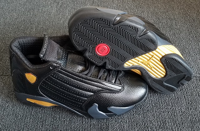 Air Jordan Retro 14 XIV Grade AAA Black Gold